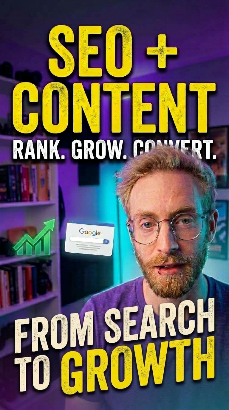 SEO und Content Strategie für Unternehmen mit Fokus auf Ranking, Wachstum und Sichtbarkeit